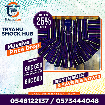 Buy Traditional Ghana Smocks | Handmade Fugu & Batakari � Tryahu
